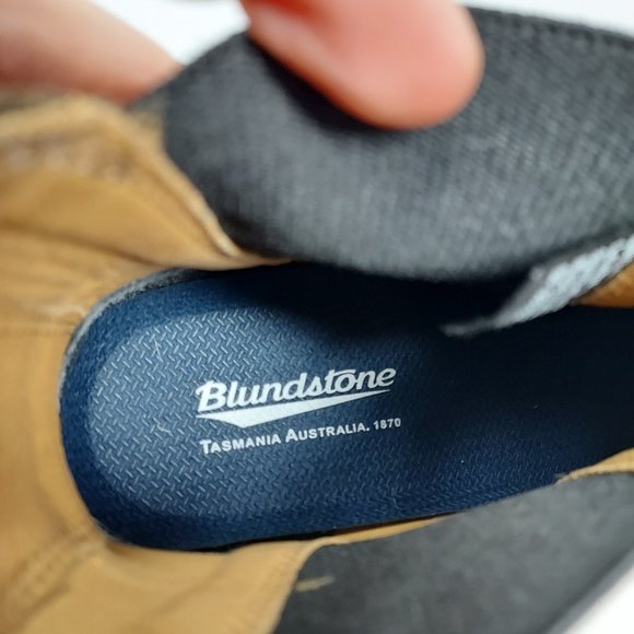 Blundstone MENS Chelsea Rustic Brown Boot - Picture 4 of 8